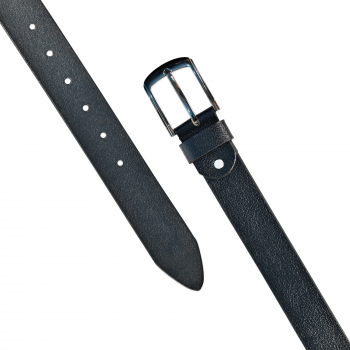 UMTI® Gürtel Herren Ledergürtel aus Büffelleder für Männer 25- (36A) Jeans Echtleder 35mm breit kürzbar Neu